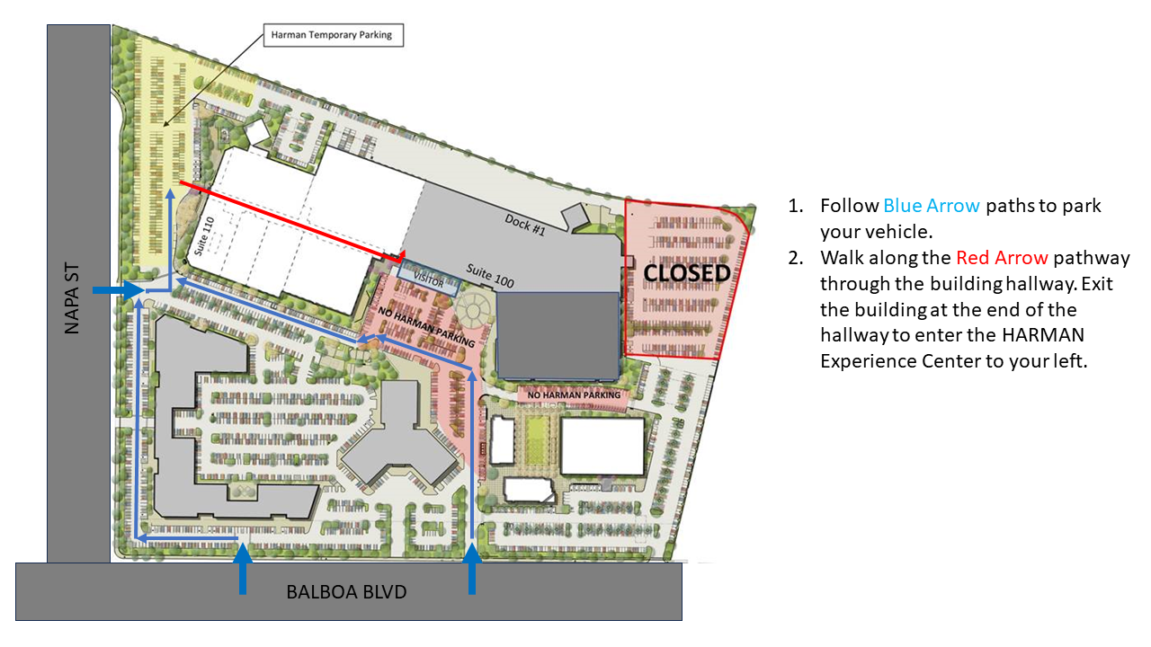 Harman EC Parking Update